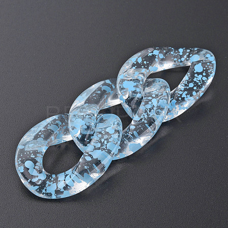 Transparent Acrylic Linking Rings OACR-N009-014A-12-1