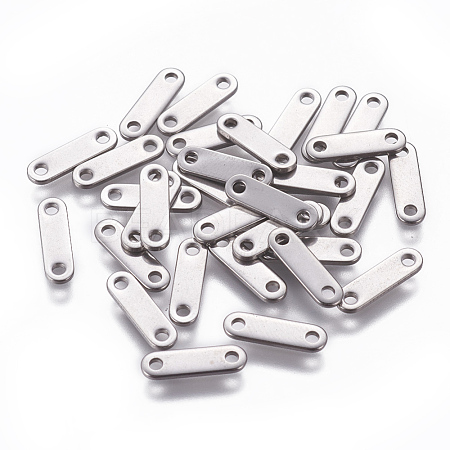 201 Stainless Steel Chain Tabs STAS-L234-009P-1