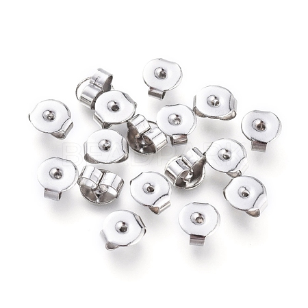 Non-Tarnish 304 Stainless Steel Ear Nuts X-STAS-E019-2A-1