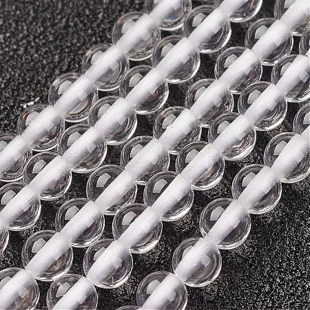 Natural Quartz Crystal Beads Strands G-G680-52-1