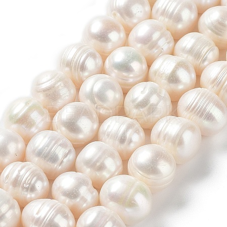 Natural Cultured Freshwater Pearl Beads Strands PEAR-E019-04-1