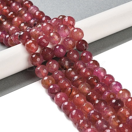 Natural Agate Beads Strands G-M437-C01-01L-1