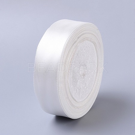 1 inch(25mm) Milk White Satin Ribbon Wedding Sewing DIY X-RC25mmY042-1