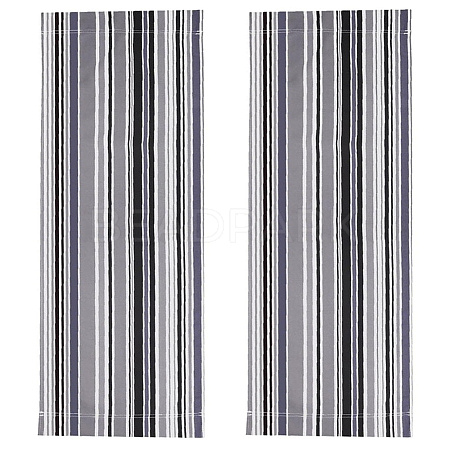 2Pcs Stripe Chair Cloth Canvas AJEW-GF0012-01B-1