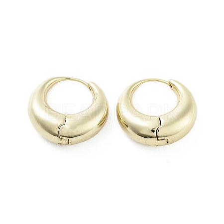 Double Horn Brass Stud Earrings EJEW-Q811-23G-1