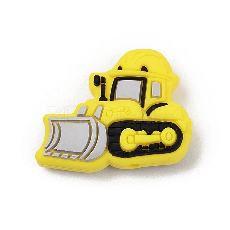 Tractor Food Grade Silicone Focal Beads SIL-A009-05C-1