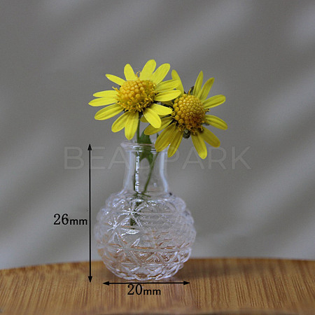 High Borosilicate Glass Vase Miniature Ornaments BOTT-PW0001-148A-1