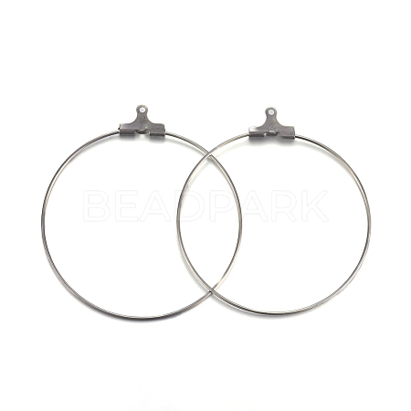 Tarnish Resistant 304 Stainless Steel Pendants STAS-F191-09P-D-1