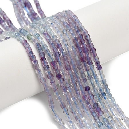 Natural Fluorite Beads Strands G-L634-D07-2.5x2.5mm-1