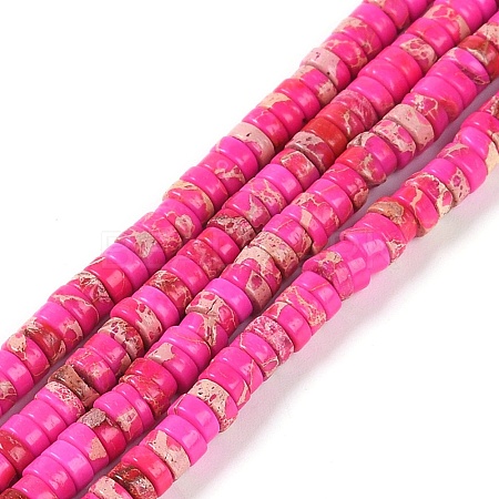 Natural Imperial Jasper Beads Strands G-Q171-A01-01I-1