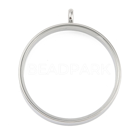 304 Stainless Stee Locket Pendants STAS-S132-16P-06-1