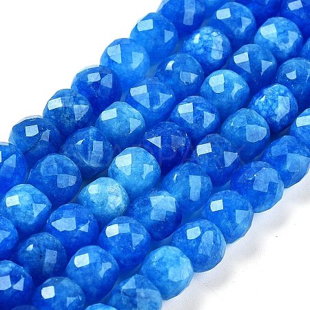 Natural White Jade Beads Strands G-H028-A09-23-1