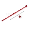 DIY Alloy Beadable Crochet Hooks LS-AJEW-A064-02A-2