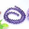 Faceted Polyhedron Imitation Austrian Crystal Bead Strands G-M183-8mm-26A-2