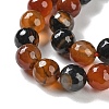 Natural Agate Beads Strands G-M437-B01-01O-4