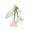 Glass Seed Beaded Pendants PALLOY-MZ01240-02-1