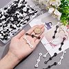 200Pcs 2 Colors Resin Female Buckle Disposable Snap KY-NB0001-53-4