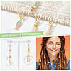 Alloy Enamel Ice Sucker & Ice Cream Pendant Locking Stitch Markers HJEW-AB00035-4