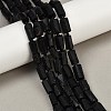 Natural Black Tourmaline Beads Strands G-F715-111-2