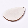 Unfinished Blank Wood Pendants WOOD-WH0098-66-2