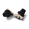 Leaf Pot Food Grade Eco-Friendly Silicone Beads SIL-WH0014-18D-2