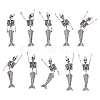 10Pcs Tibetan Style Alloy Big Pendants FIND-DC0003-98-1
