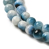 Natural Blue Ice Glacierite Stone Beads Strands G-G078-A01-05-3
