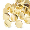 Brass Stud Earring Findings KK-N200-099-2
