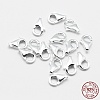 925 Sterling Silver Lobster Claw Clasps STER-G019-04-8mm-3