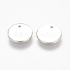 Non-Tarnish 304 Stainless Steel Stamping Blank Tag Charms A-STAS-K149-03B-2