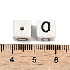 Porcelain Beads PORC-R003-08O-3