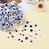 743Pcs Black & White Plastic Wiggle Googly Eyes Buttons KY-YW0001-12-9