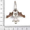 Tibetan Style Alloy Big Pendants AL-CBA2376-16R-3