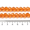 Transparent Glass Beads EGLA-A035-T8mm-D05-5