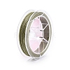 2-Ply Round Waxed Cotton Thread Cords YC-T004-01A-15-3