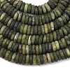 Frosted Natural Chinese Jade Beads Strands G-K389-C12-01-2