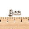Platinum Plated Alloy Beads PALLOY-CJC0001-64P-B-3