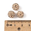 Pave Disco Ball Beads RB-A130-10mm-15-3