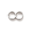 Rack Plating Brass Infinity Multi-strand Links KK-L210-001P-1