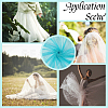 Polyester Mesh Fabric DIY-WH20009-40R-5