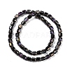 Electroplate Glass Beads Strands GLAA-G112-07D-2