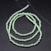 Faceted Rondelle Glass Beads Strands GLAA-M028-2mm-B05-3