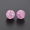 Transparent Crackle Acrylic Beads LS-MACR-S373-66B-N02-7