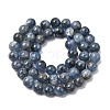Natural Kyanite/Cyanite/Disthene Beads Strands G-G272-A01-8mm-3