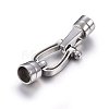 Tarnish Resistant 304 Stainless Steel Clasps STAS-E440-84P-3