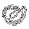Vacuum Plating Electroplate Non-magnetic Synthetic Hematite Multi- Strand Links G-T114-04-3