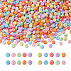 Cheriswelry Opaque Acrylic Beads MACR-CW0001-06-1