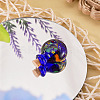Handmade Lampwork Perfume Bottle Pendants LAMP-TADJ0001-05E-4
