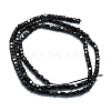 Natural Black Spinel Beads Strands G-P457-B01-31-3