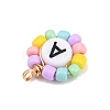 26Pcs Glass Seed & Acrylic Pendants PALLOY-JF04486-4